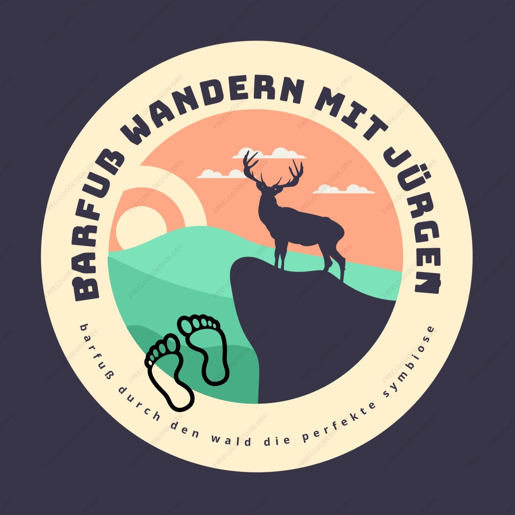 Barfuß wandern Bad Boll-natürlich gesund mit Jürgen 